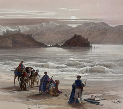 Bedouin Camel Riders -1839